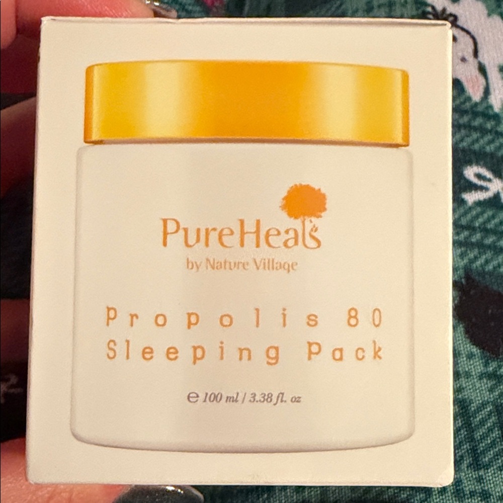 PureHeals Propolis 80 Sleeping Pack - by Nature Village 100 ml. 3.38 fl, oz - Picture 2 of 4